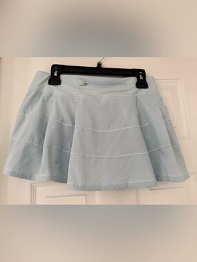lululemon athletica Pale Blue Skater Skort